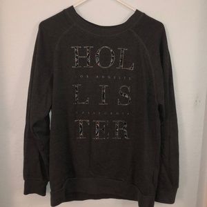 Hollister Grey Sweater California Small